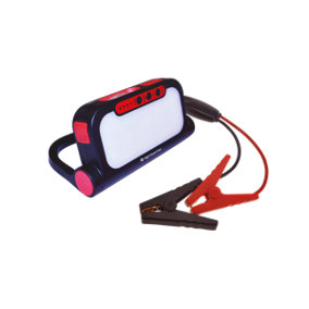 Star Booster - Rechargeable, Multifunctional Car Jump Starter with LED Torch, Flood & Flashing Light, and built-in USB Powerbank