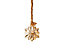 Star Christmas LED Rope Light Warm White LEDs 19cm Decorative Smokey Star Light