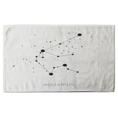 Star constellation zodiac aquarius (bath towel) / Default Title Price Comparisons | Compare The Build
