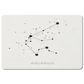 Star constellation zodiac aquarius (placemat) / Default Title