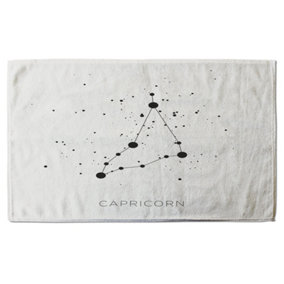 Star constellation zodiac capricorn (bath towel) / Default Title