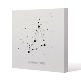 Star constellation zodiac capricorn (canvas) / 77 x 77 x 4cm