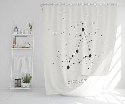 Star constellation zodiac capricorn (shower curtain) / Default Title Price Comparisons | Compare The Build