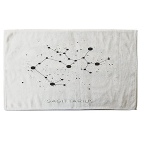 Star constellation zodiac sagittarius (bath towel) / Default Title