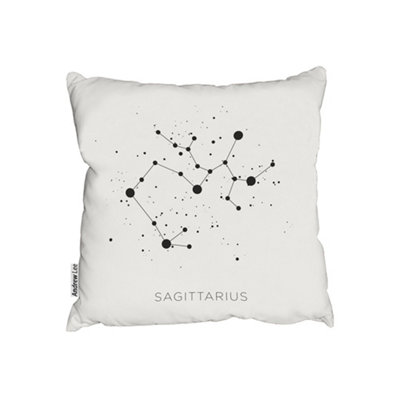 Star constellation zodiac sagittarius (cushion) / 45cm x 45cm | DIY at B&Q