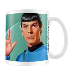 Star Trek Green Spock Mug Green/Blue/White (One Size)