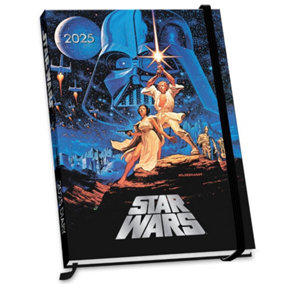 Star Wars 2025 Action Pose A5 Diary Multicoloured (One Size)