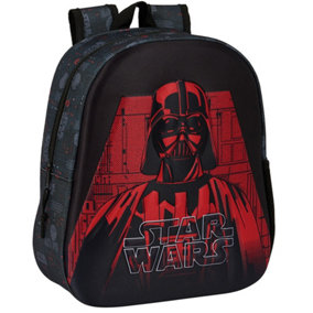 Star Wars Childrens/Kids Darth Vader Backpack Black/Red (One Size)
