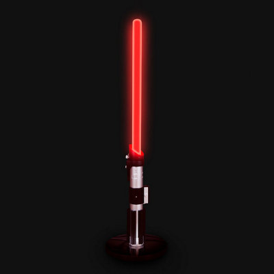 Lightsaber desk shop lamp