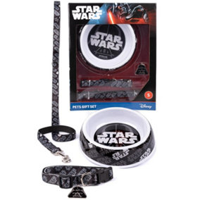 Star Wars Dog Collar Set Black (M)