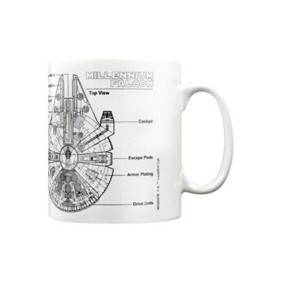 Star Wars Stainless Steel Millennium Falcon Necklac Produktbild-Vorschau 4