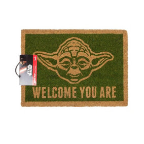 Star Wars Official Door Mat Yoda (60 x 40cm)