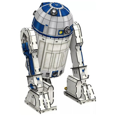 Star Wars R2 D2 3D Construction Model 192 Pieces
