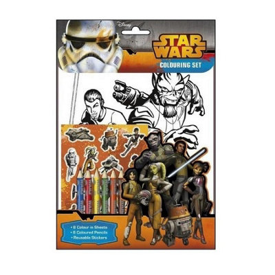 Star Wars Rebels Colouring Set Multicoloured (One Size)