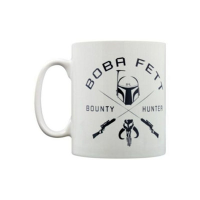 Star Wars Symbol Boba Fett Mug White/Black (One Size)