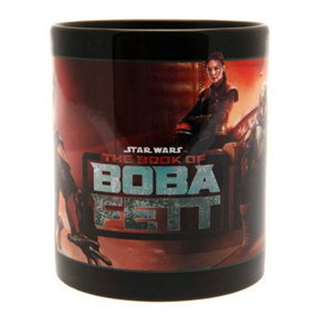 Star Wars: The Book Of Boba Fett Characters Mug Black (One Size)