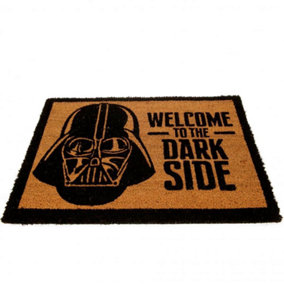 Star Wars The Dark Side Doormat Brown (One Size)