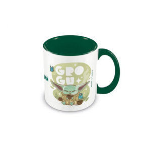 Star Wars: The Mandalorian Cuteness Grogu Mug White/Green (One Size)