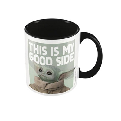 The Child - Grogu - Baby Yoda' Two-Tone Mug