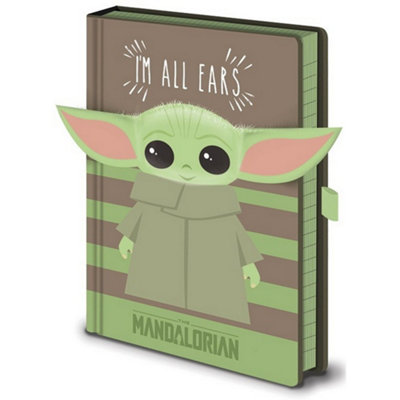 Premium A5 Notebook - Star Wars: The Mandalorian (I'm All Ears Crib