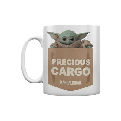 Star Wars: The Mandalorian Precious Cargo Mug White/Light Brown (One Size)
