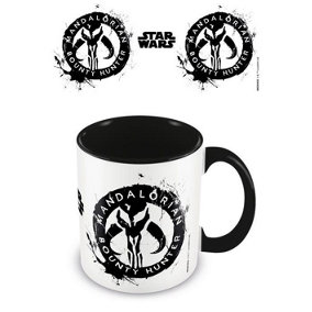Star Wars: The Mandalorian Sigil Mug White/Black (One Size)