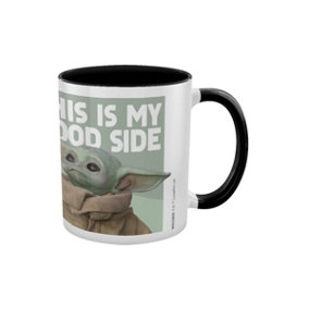 Star Wars: The Mandalorian This Is My Good Side Mug White/Black (One Size)