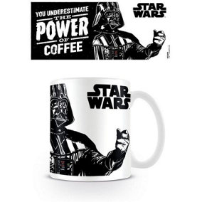 Star Wars The Power Of Coffee Mug White/Black (One Size)