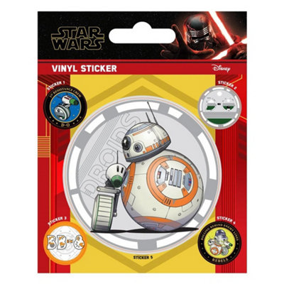 Star Wars: The Rise of Skywalker Vinyl Stickers (Pack of 5 ...