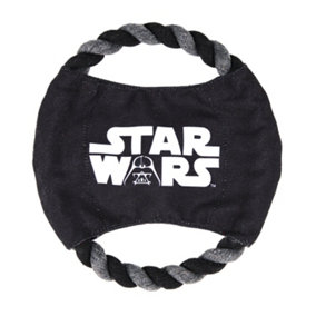 Star Wars Whistling Frisbee and Rope Dog Toy