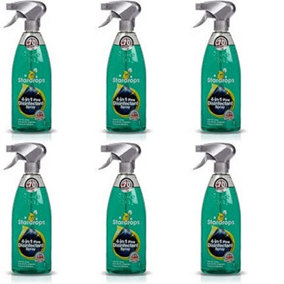 Stardrops 4-in-1 Pine Scented Disinfectant Spray 750 ml (Pack of 6)