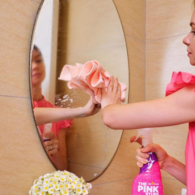 Stardrops Pink Stuff Miracle Window Cleaner with Rose Vinegar Spray, 750ml