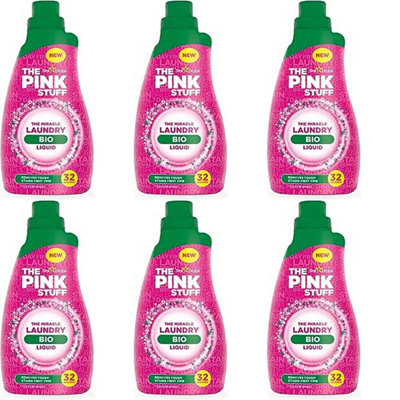 Stardrops The Pink Stuff Bio Laundry Liquid 960ml (Pack of 6)