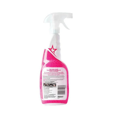 Stardrops The Pink Stuff Miracle Bathroom Foam Cleaner, 750ml (Pack of 3)