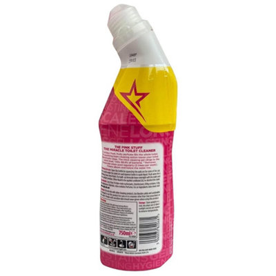 Stardrops, The Pink Stuff Miracle Toilet Cleaner, Pink, 750 ml (Pack of 6)