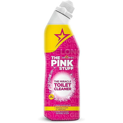 Stardrops, The Pink Stuff Miracle Toilet Cleaner, Pink, 750 ml (Pack of 3)