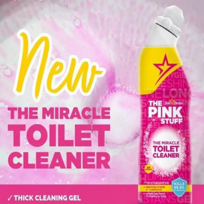 Stardrops, The Pink Stuff Miracle Toilet Cleaner, Pink, 750 ml