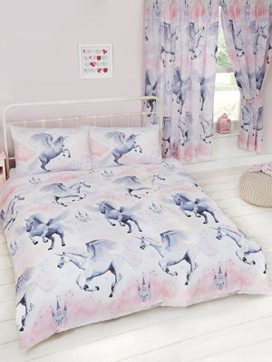 Unicorn double quilt cover sale