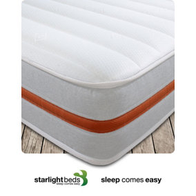 STARLIGHT 04 - Eco Friendly Memory Foam Spring Mattress - Single