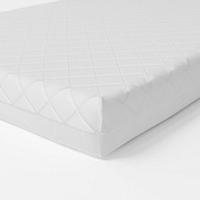 Starlight Babies 10cm Deep Eco-Comfort Cot Mattress with Removable Washable Cover - 60cm x 120cm
