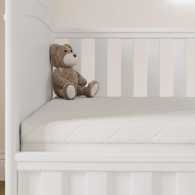 Starlight Babies 5cm Deep Eco Comfort Cot Mattress with Removable Washable Cover 60cm x 120cm DIY at B Q