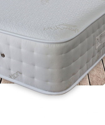 Starlight Beds Deep Cashmere Pocket Spring Mattress Double DIY at B&Q