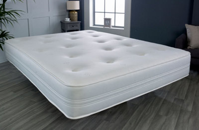 Starlight Beds Hand Tufted Cooltouch Comfort Memory Foam Sprung Mattress Single