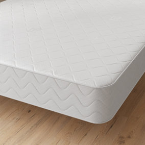 Starlight Beds Memory Foam Quilted Spring Mattress - Small Double