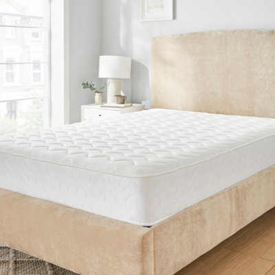 Starlight Beds Memory Foam Spring Wavy Mattress Double