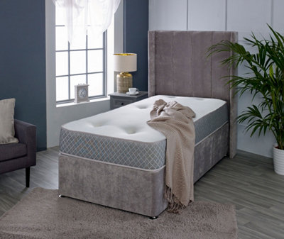 Starlight Beds Nebraska Tufted Memory Foam Spring Mattress