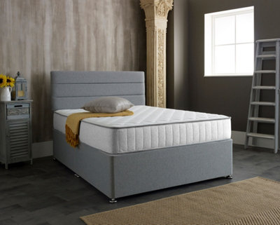 Starlight Beds Wavy Castle Memory Foam Spring Mattress Small Double