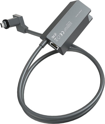 MENDUNER Adattatore Ethernet Internet Satellitare V2 per Parabola Rettangolare, Kit Antenna Parabolica Rettangolare USB Internet Powerline per V2