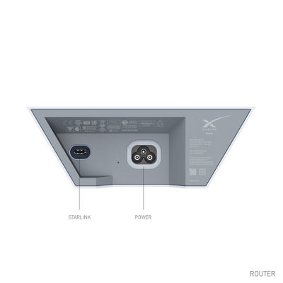 Kit Antenne Starlink D'occasion - Blanc, En état De Fonctionnement