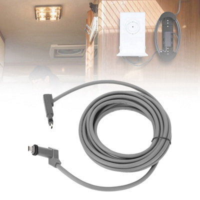 Starlink Professional Replacement Cable Kit: 15-foot Extension Cord with Clip for Rectangular Satellite V2
